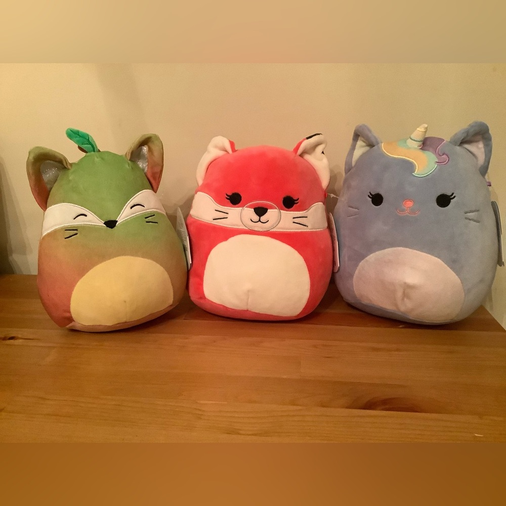 Squishmallows bundle of 3
